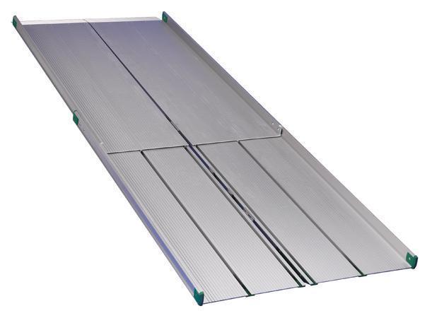 Telescopic suitcase ramps