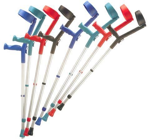 Coloured Crutches