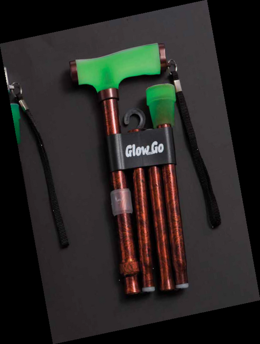 'Go and Glow' Folding Stick